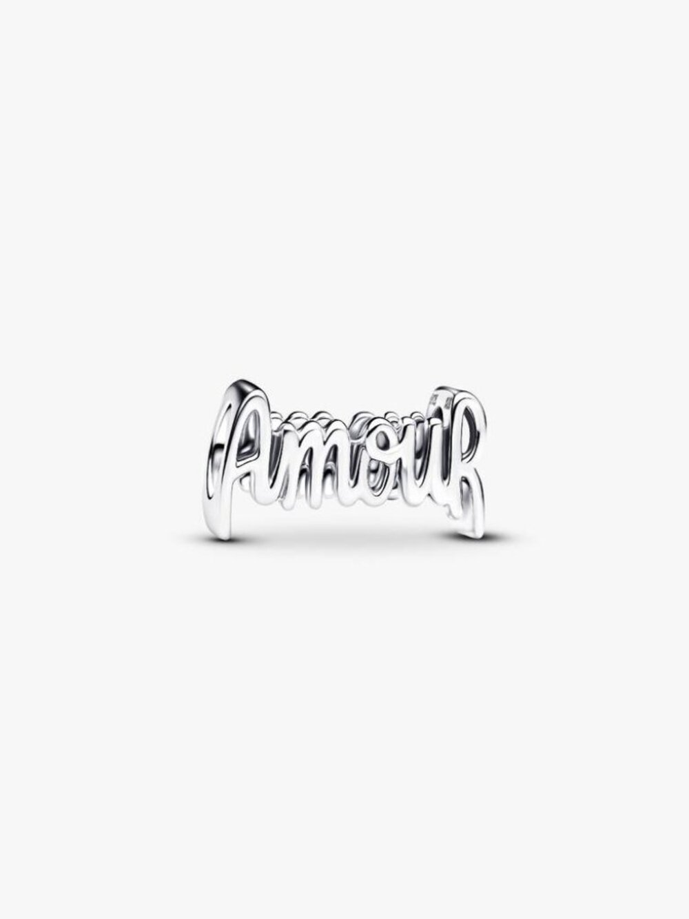 Pandora Amour Script Charm